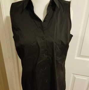 2 for 15 NWT Apt.9 Black Button Down Top